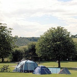 This is a photo of the campsite
