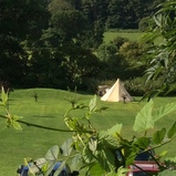 This is a photo of the campsite