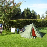 This is a photo of the campsite
